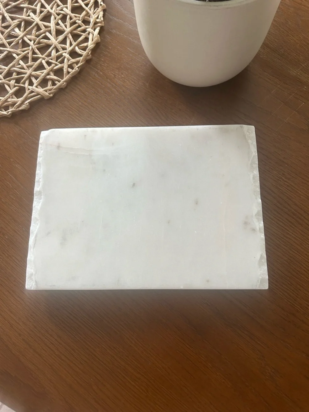 Pottery Barn Raw Edge Marble Board